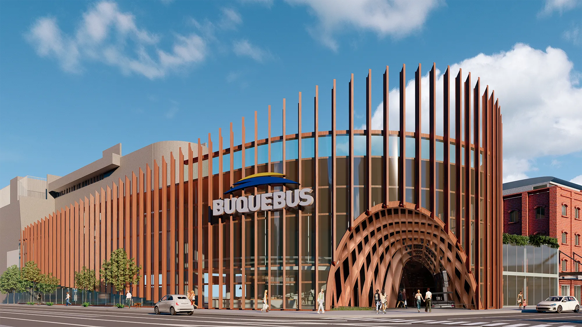 Portal Buquebus fachada